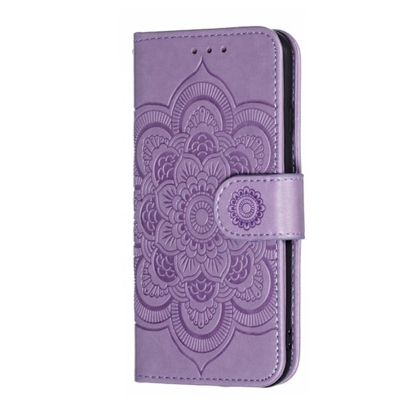 iPhone 7/8/SE (2020/2022) - Mandala Lompakkokotelo - Liila Purppura Liila