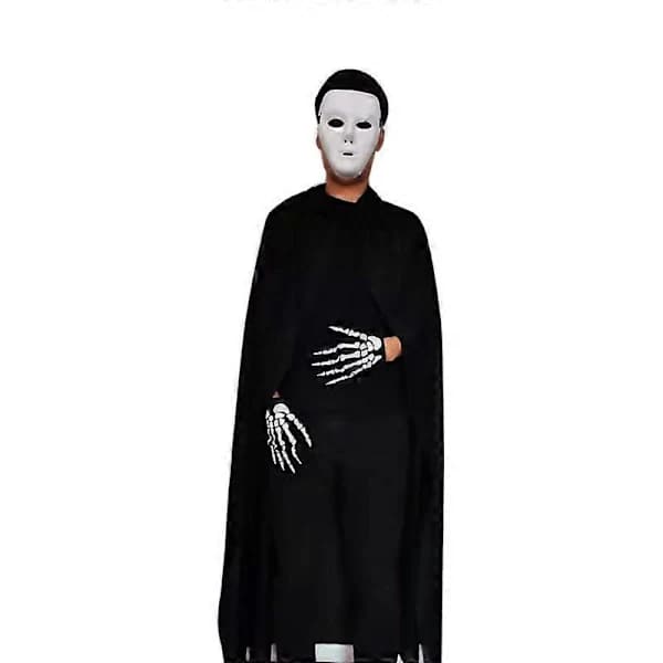 {PL} Halloween Dødskostume 4-delt sæt