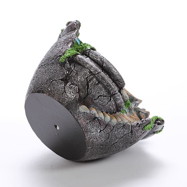 Hjerteformede plantepotter i resin, til hjemmehaven