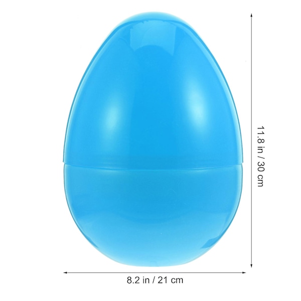 Dekorativt påskeegg hjemmefestival eggoppbevaringsboks fest egg ornament eggformet boks