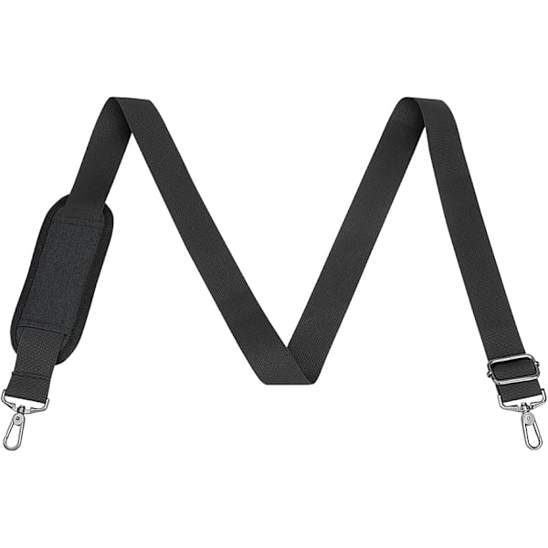 Shoulder Strap for Shoulder Bags — Adjustable, Soft, and Thickened Replacement Strap with Metal Hooks