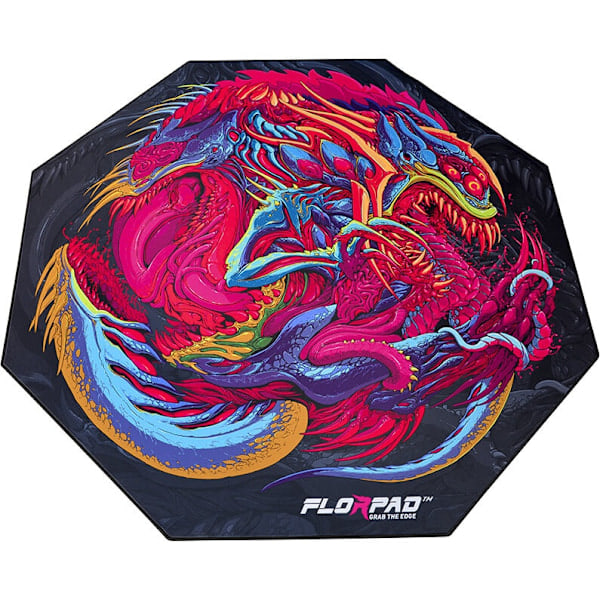 FLORPAD Hyper Beast Gamingmåtte 100x100 cm