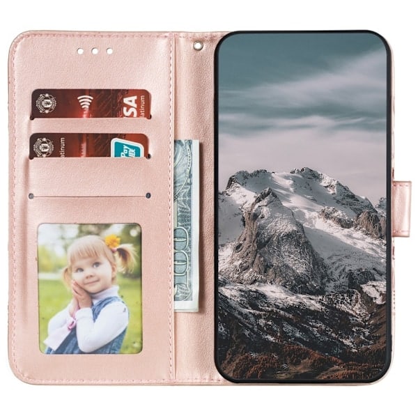 Samsung Galaxy S22 Plus Kotelo Mandala Kukka Ruusukulta