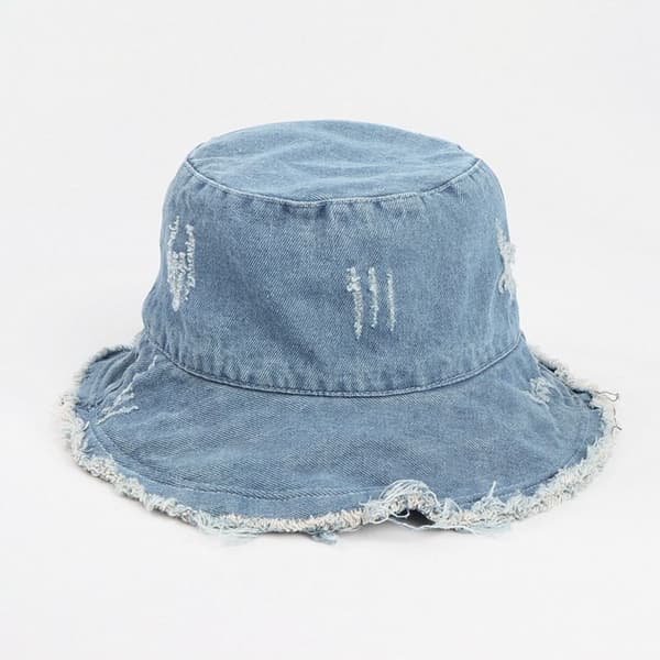 Bomulds Bucket Hatte Dame Sommerhat 4 4