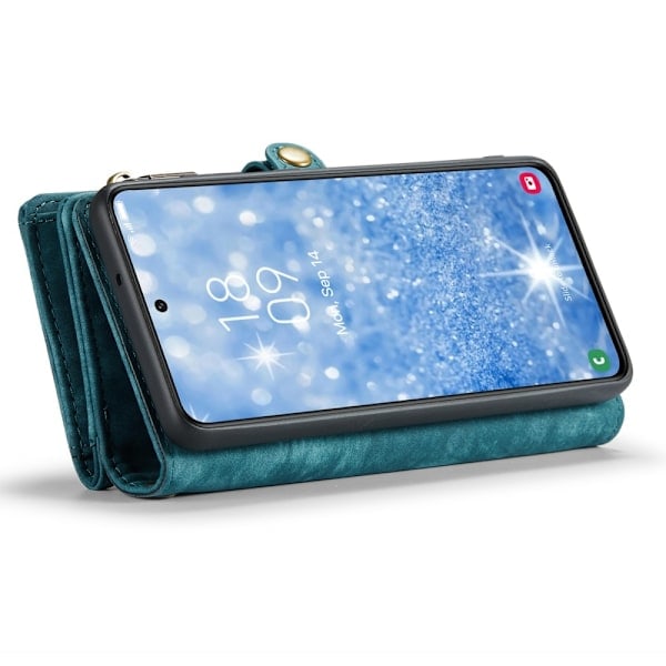 CASEME Galaxy S23 Deksel/Skall Magnet 2i1 Multifunksjonell Blå