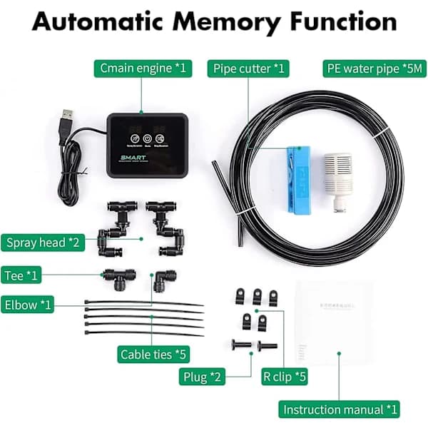 {EN}Intelligent Reptile Mister Irrigation System