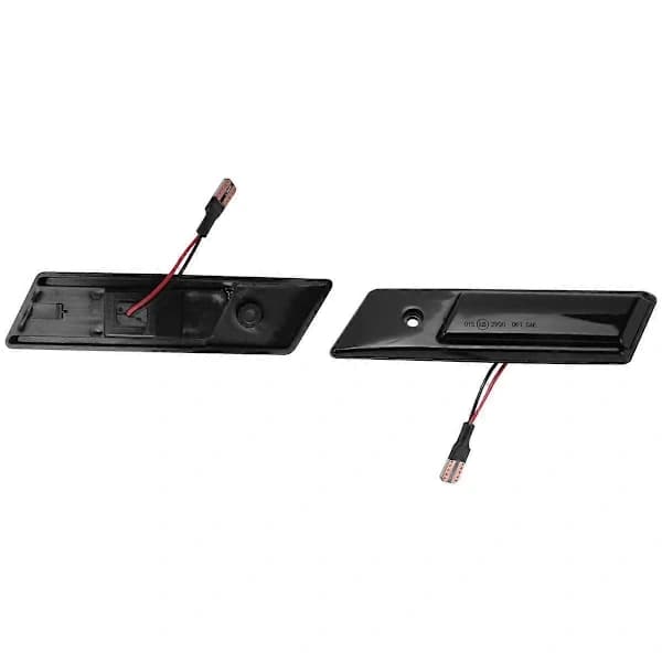 {PL}Sidemarkeringsblinklys for 3 5 7-serien E32 E34 E36 1990-1996 LED Sekvensiell Lampe Dynamisk Svart