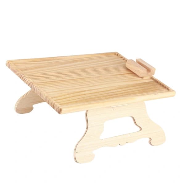 {PL}Sofa Arm Clip Bord Foldbart Træ Armlæn Clip On Bakke Bord med Telefonholder til Sofa Lænestol Rektangulær