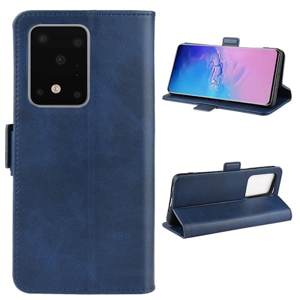 Samsung Galaxy S20 Ultra - Plånboksfodral - Mörkblå