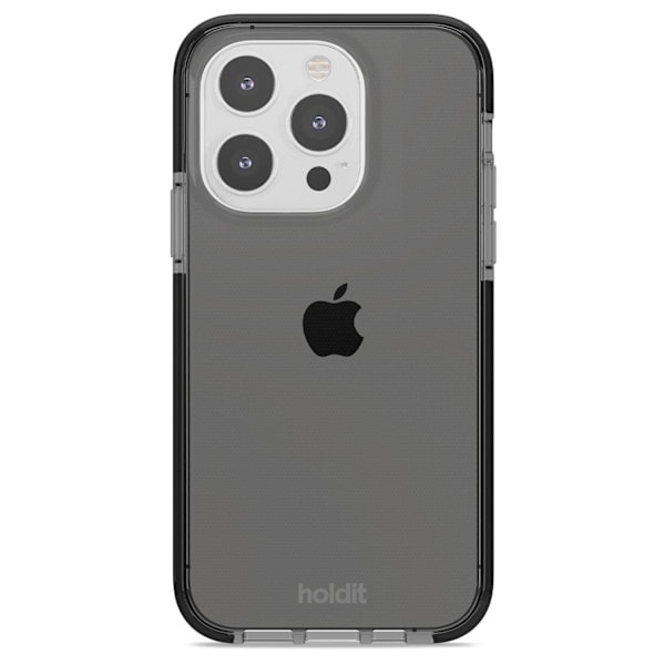 holdit iPhone 15 Pro Mobilskall Seethru Svart