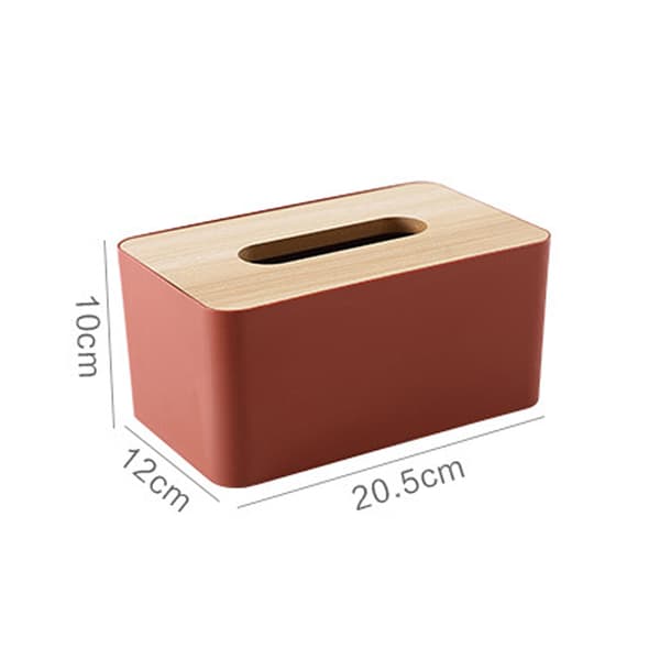 Bambus servietbeholder 20,5 cm blå[PL]
