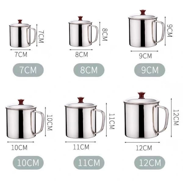 Kahvimuki Teekuppi 10CM 10cm
