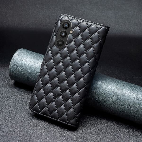 Samsung Galaxy A25 5G Etui Diamant Læder Sort