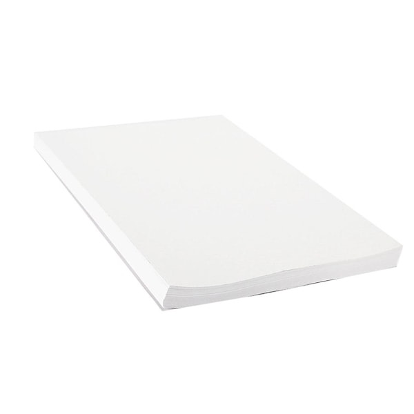 100 stk. Varmeoverføringspapir A4 Sublimation Transfer Papir A4 Lys T-shirt Transfer Papir Hvid
