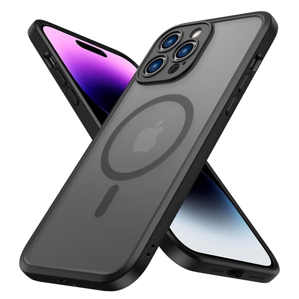 iPhone 15 Pro Max - Powerful Magnetic Case with Matte Skin Feel