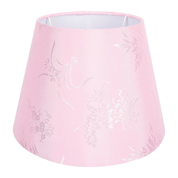 Lampeskærm Husholdnings Broderi Stof Kunst Lampeskærm Sengelampe Tilbehør Indretning Pink