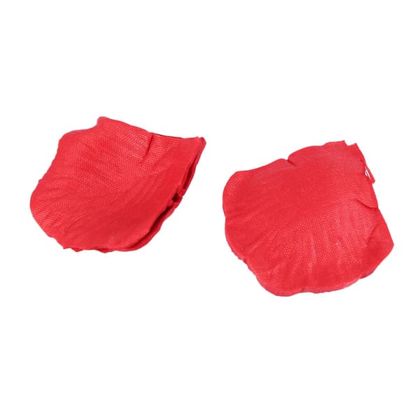 100 stk. roseblader for bryllupsdekorasjon - Gradvis rød