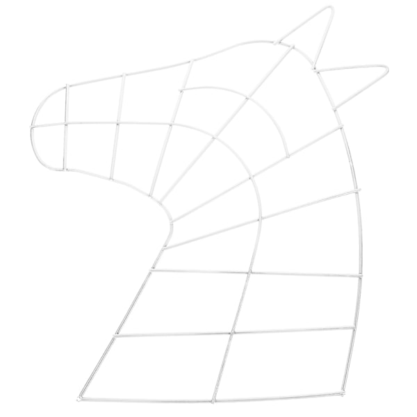 Metallkransramme for hjemmet, DIY-krans, jernformstativ, plantestøtte, jernkransstativ