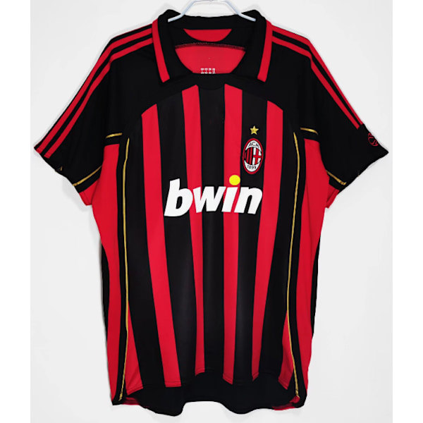 06-07 sæson AC Inter Milan hjemme retro trøje T-shirt Cantona NO.7 Cantona NO.7 XL