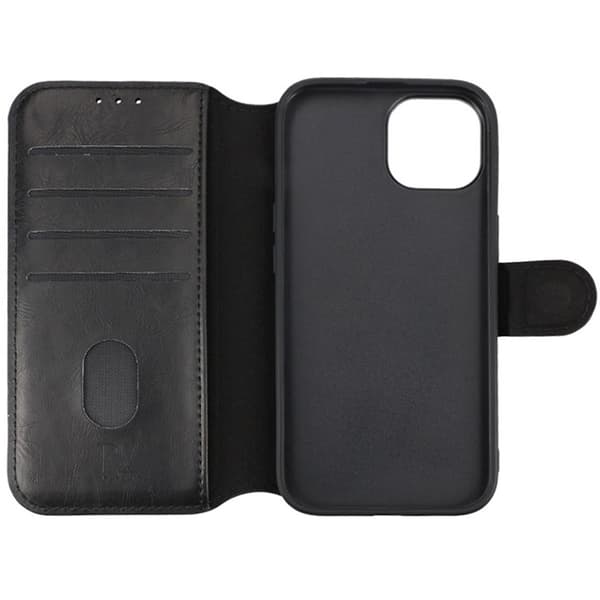 iPhone 15 Plus Pungcover med Magsafe Rvelon - Sort