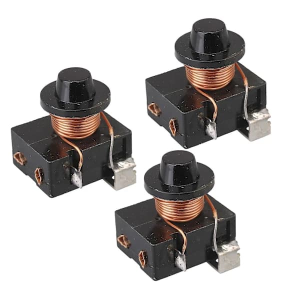 {PL}3 x Kylskåpskompressor Relä Startmotor 375W för Frys
