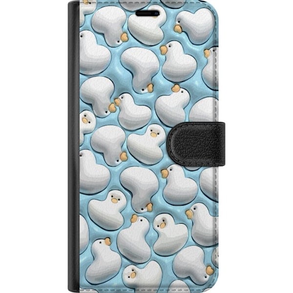 Xiaomi Redmi 9C Plånboksfodral Bubbliga Ankor Blå