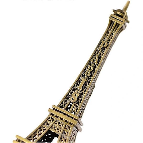 {PL}Eiffeltårnsmodel - 32 cm Eiffeltårnet Metalstatue Eiffeltårnsfigur til Souvenirs