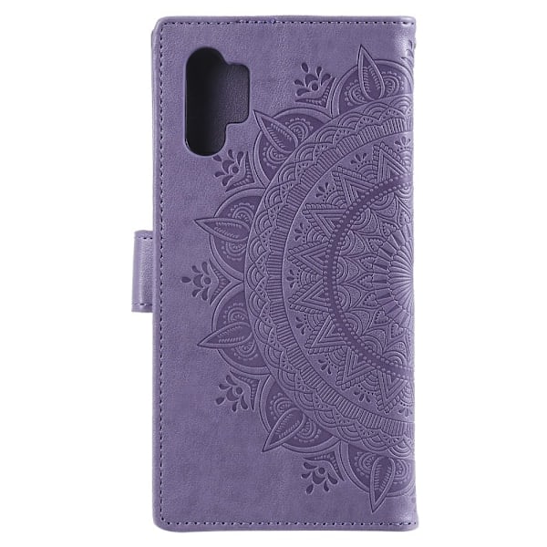 Samsung Galaxy A32 5G - Mandala Læder Etui - Lilla Purple Lilla