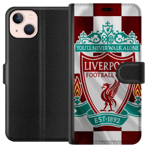 Apple iPhone 13 Plånboksfodral Liverpool FC