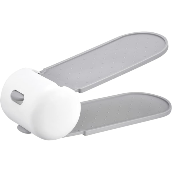 Skohylle med doble lag, plassbesparende skoorganisator, skostabler