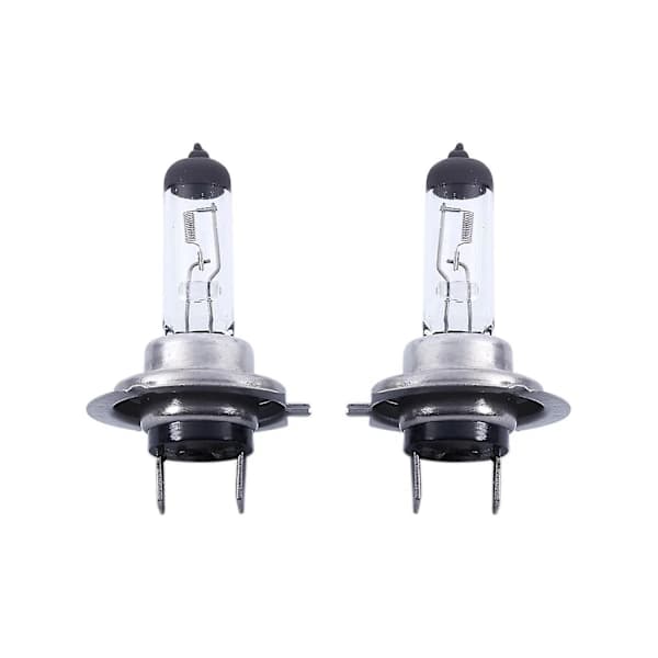 2 stk H7-lamper 100W 12V Halogen Billampe