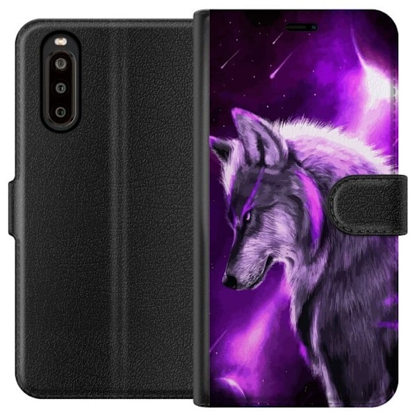 Sony Xperia 10 II Pungetui Lilla Ulv