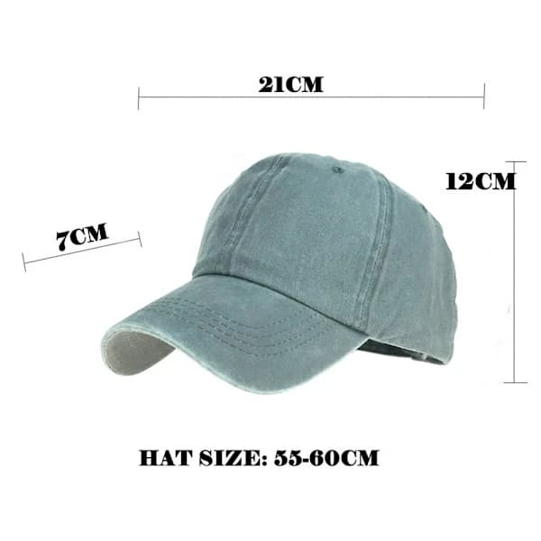Baseballcaps VINRÖD vinrød