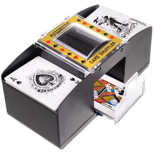 [PL】Kortblander - Hurtig og bærbar til 2 kortspil Sort