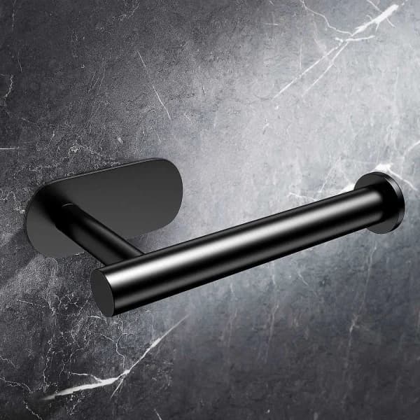 {PL}Selvklæbende toiletpapirholder i rustfrit stål - Perfet
