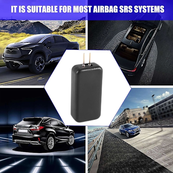 6st Universal Bil Airbag Emulator Simulatorer Airbag Fellampa Emulator Sensor för Diagnostisk Tro
