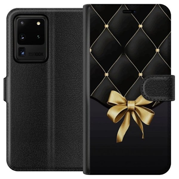 Samsung Galaxy S20 Ultra Lompakkokotelo Ylellinen Ruusuke