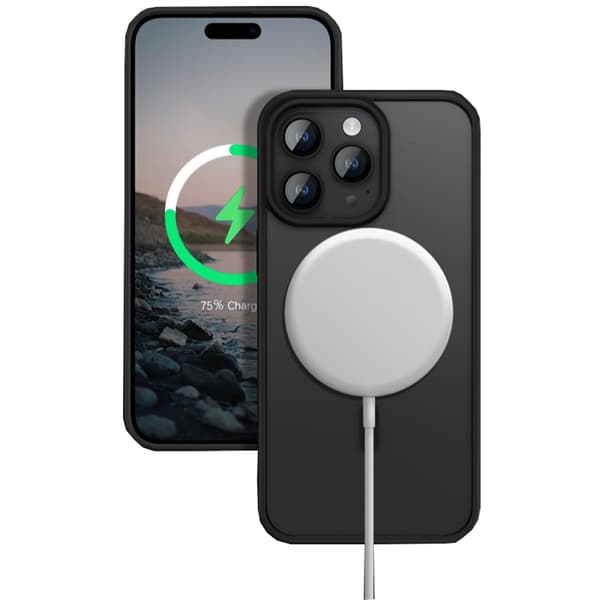 iPhone 15 Pro Max - Powerful Magnetic Case with Matte Skin Feel