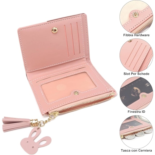 Leather Wallet Women, Soft and Smooth