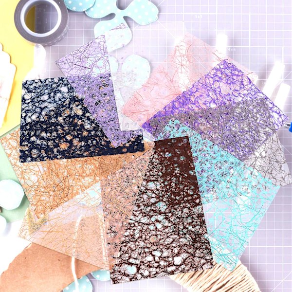 20 Ark Scrapbookingpapper för Hantverk Dagbok Dekorativt Papper Hantverk