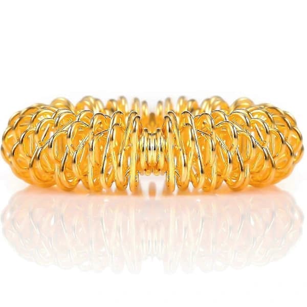 [PL】12 stk. Akupressurring Spidse Sensoriske Fingerringe Massageringe