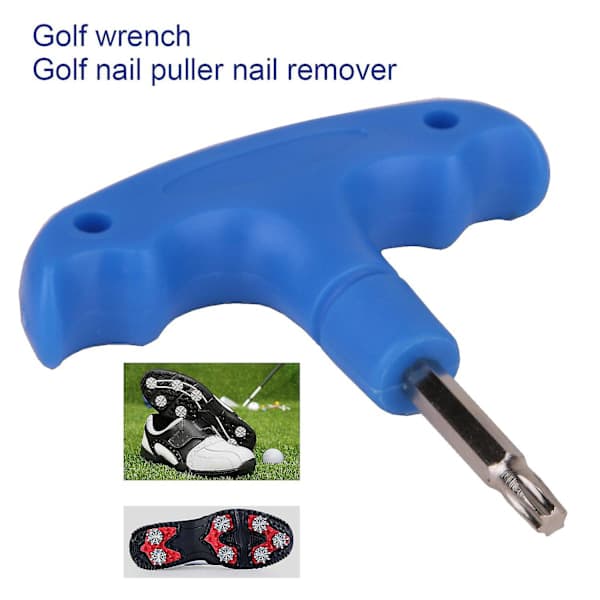 Golfsko Nøgle Multifunktionelt Fairway-værktøj T20 Golfnøgle Skraldenøgle til Golftræning[CO]