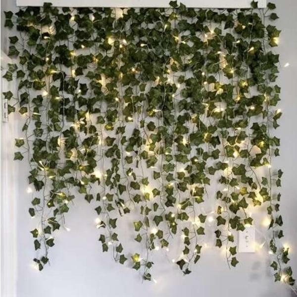 Kunstig Efeu - LED - 25m【CoPl】