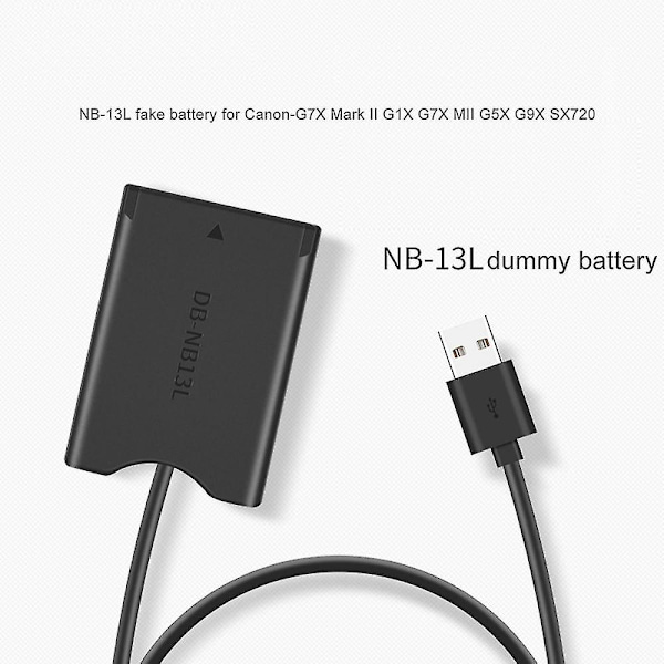 USB-kabel DR-110 Power Bank Lader Passer Til Falskt Batteri G5x G9x Sx720