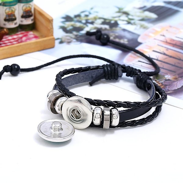 12 st Zodiac-armband för kvinnor och män, 12 st konstellationer, pärlor, handvävda läderarmband, flätade punkkedjor