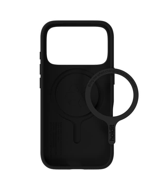 holdit iPhone 17 Pro Max Mobildeksel Soft MagSafe Svart