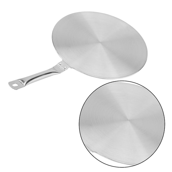 1 stk Induksjonskomfyr Termisk Guide Plate Rustfritt Stål Kokeplate Varmeomformer Disk (Størrelse 1)
