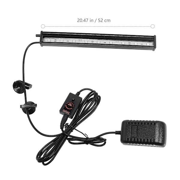 Akvarium Fjernbetjent Boblelampe LED Dykkerlampe Akvarielampe AU Stik