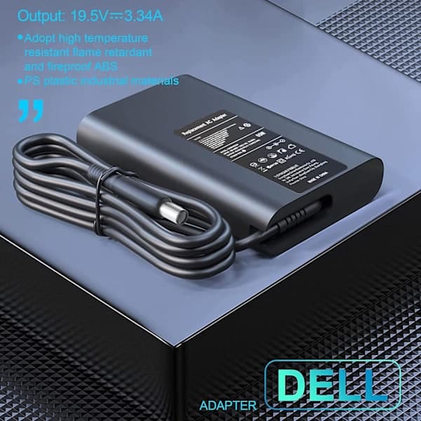65W lader for Dell bærbar PC