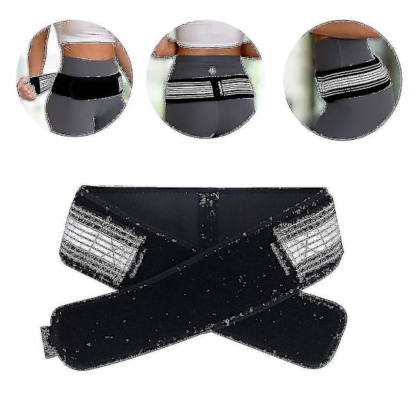 Sacroiliac SI-nivelen tukivyö lantion tukemiseen alaselän tueksi, lantion tukiliivi, lantion tukivyö 120 cm, normaali malli